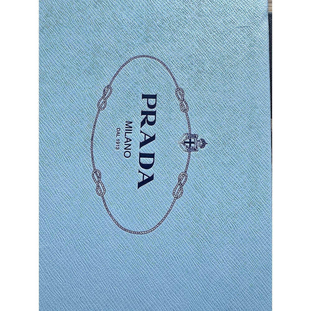 Prada NWB White Logo Shearling Ankle Boots - Picture 6 of 6